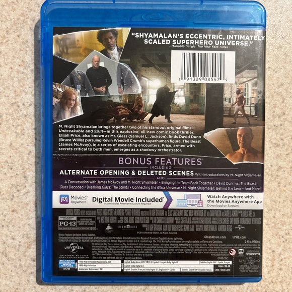 Glass Blu-ray + DVD + Digital - Picture 3 of 3